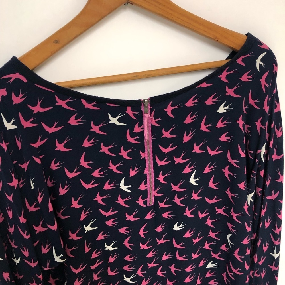 Anthropologie Maeve Bird Novelty Top Sz 2 - Picture 9 of 12